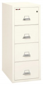 4 Drawer Vertical Fireproof File Cabinet - 21