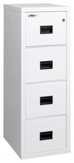 4 Drawer Vertical Fireproof File Cabinet - 18