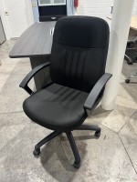 Black Fabric Task Chair