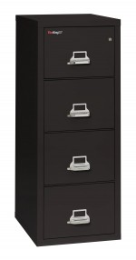 4 Drawer Fireproof File Cabinet - Letter Size