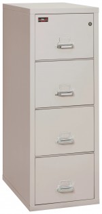 4 Drawer Fireproof File Cabinet - Letter Size