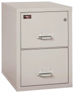 2 Drawer Fireproof File Cabinet - Legal Size