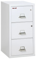 3 Drawer Fireproof File Cabinet with Hidden Safe