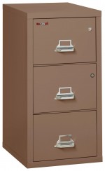 3 Drawer Fireproof File Cabinet with Hidden Safe