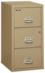 3 Drawer Fireproof File Cabinet with Hidden Safe