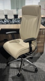 Brown Leather Executive High Back Chair