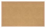 Cork Bulletin Board with Wood Frame - 60