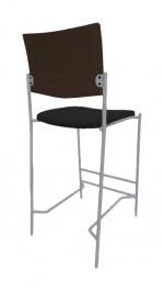 Bar Stool with Back