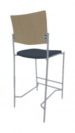 Bar Stool with Back