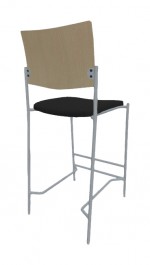 Bar Stool with Back