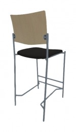 Bar Stool with Back