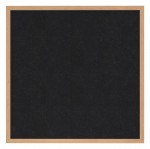 Rubber Bulletin Board with Wood Frame - 48 x 48