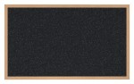 Rubber Bulletin Board with Wood Frame - 60