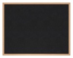 Rubber Bulletin Board with Wood Frame - 60 x 48