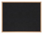 Rubber Bulletin Board with Wood Frame - 72 x 48