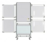 Rolling Whiteboard for Classroom