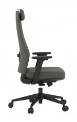 Executive Office Chair with Adjustable Headrest