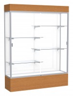 Display Case with LED Lighting - 60 x 80