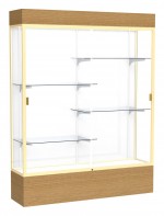 Display Case with LED Lighting - 60 x 80