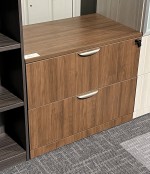 Lateral File Cabinet with Locking Drawers