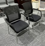 Mesh Back Chair with Armrests