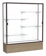 Display Cabinet with Glass Doors and Shelves - 60