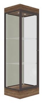 Tower Display Case with LED Lighting - 24