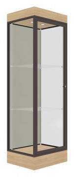 Tower Display Case with LED Lighting - 24