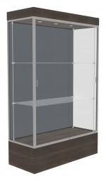 Lighted Display Case with 12