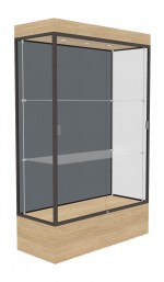 Lighted Display Case with 12