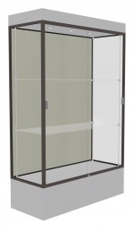 Lighted Display Case with 12 Base - 48 x 76