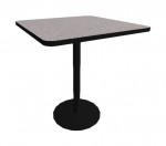 Square Cafe Table - 42 Tall