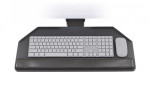 (2) Premium Corner Articulating Keyboard Trays
