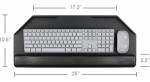 Articulating Corner Keyboard Tray