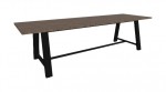 Rectangular Conference Table with Steel Frame - 30 Tall