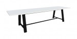 Rectangular Conference Table with Steel Frame - 30