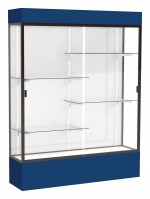 Tall Glass Display Case with Lights -  60