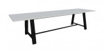 Rectangular Conference Table with Steel Frame - 30