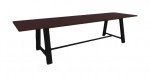 Rectangular Conference Table with Steel Frame - 30