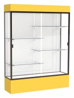 Tall Glass Display Case with Lights -  60 x 80