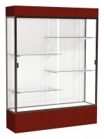 Tall Glass Display Case with Lights -  60