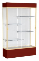 Glass Display Case with Lights -  48