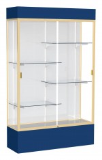 Glass Display Case with Lights -  48