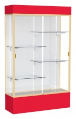 Glass Display Case with Lights -  48