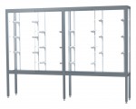 Double Sided Display Case - 96 x 66