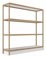 3 Tier Storage Shelf - 72 x 72