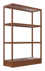 Wood Shelving Unit - 48 x 72