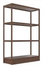 Wood Shelving Unit - 48 x 72