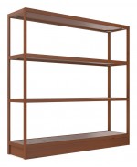 Wood Shelving Unit - 72 x 72