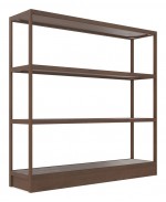 Wood Shelving Unit - 72 x 72